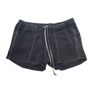 Hard Tail Women's Black/Blue Athletic Shorts